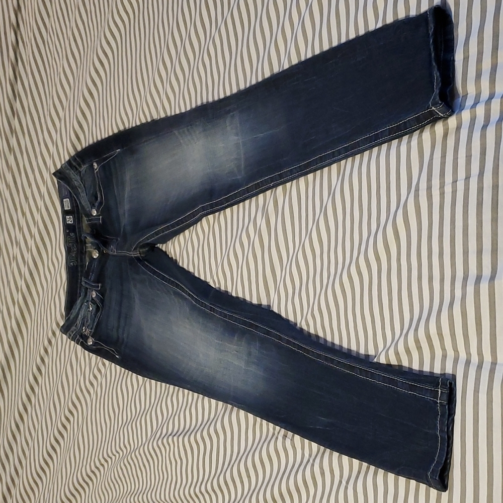 Miss Me Jeans, Mis-Rise, Easy Skinny, Size 26